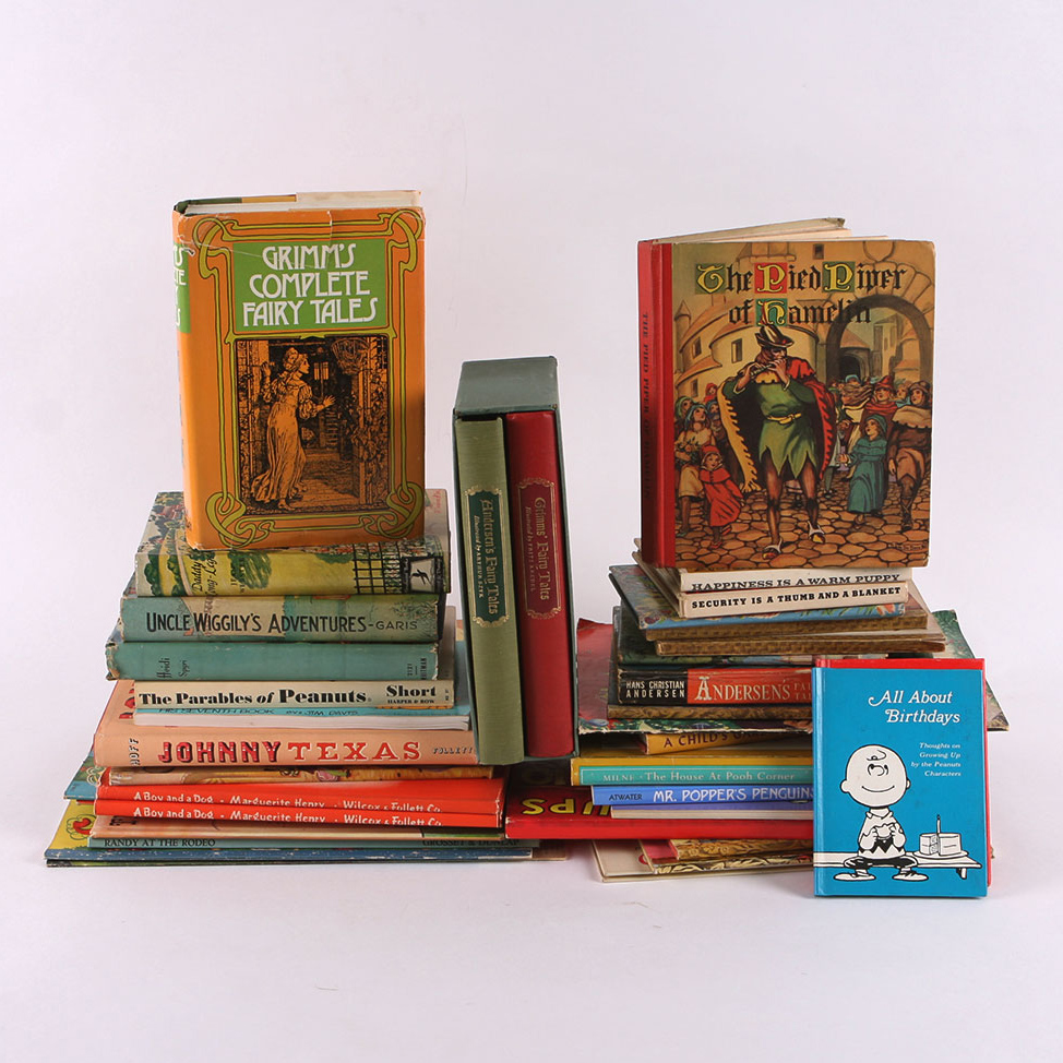 Collection of Vintage Hardcover Books For Young Readers