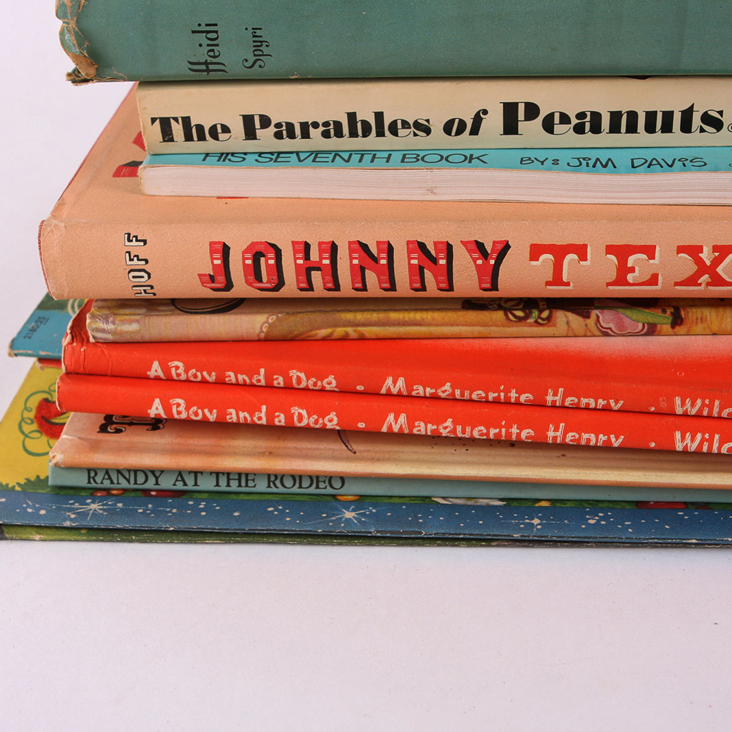 Collection of Vintage Hardcover Books For Young Readers