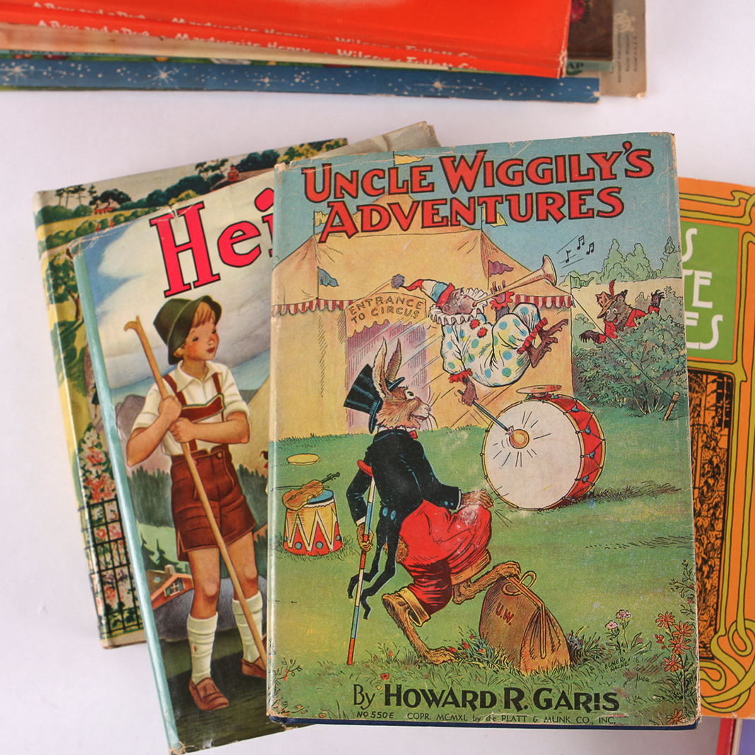 Collection of Vintage Hardcover Books For Young Readers