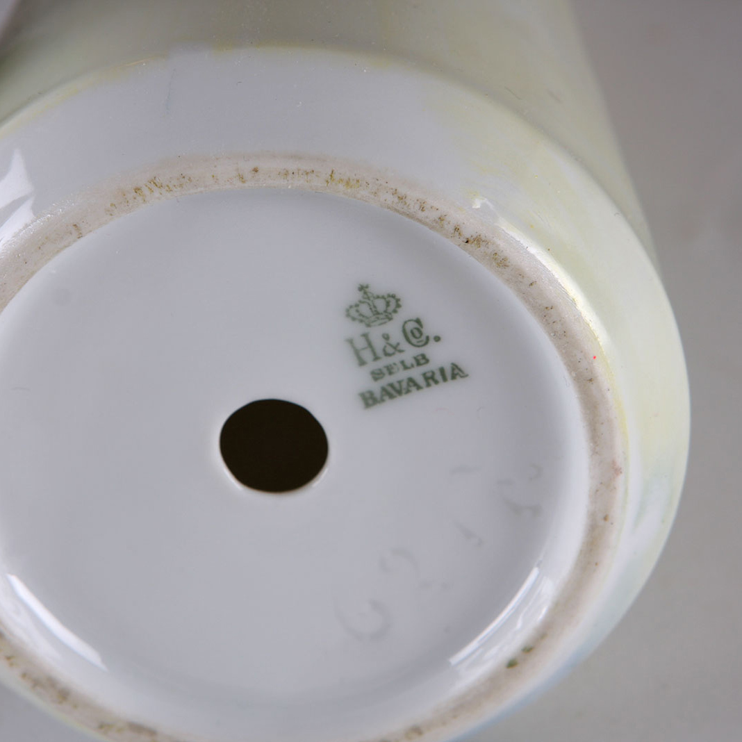 Vintage Vanity Tabletop Hand Painted Pieces