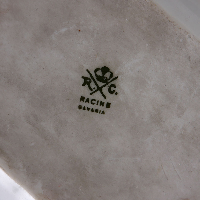 Vintage Vanity Tabletop Hand Painted Pieces