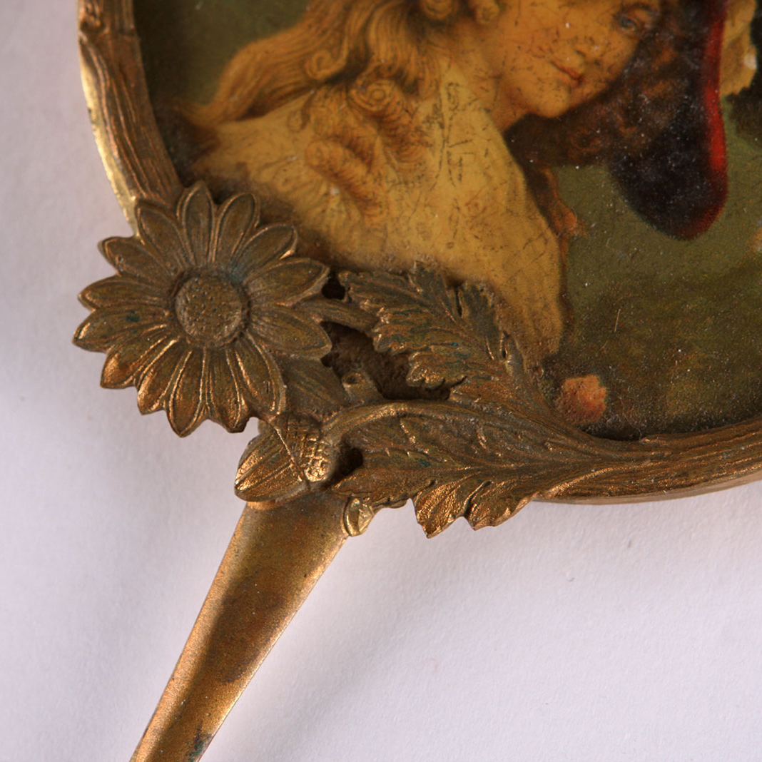 Vintage Vanity Tabletop Hand Painted Pieces