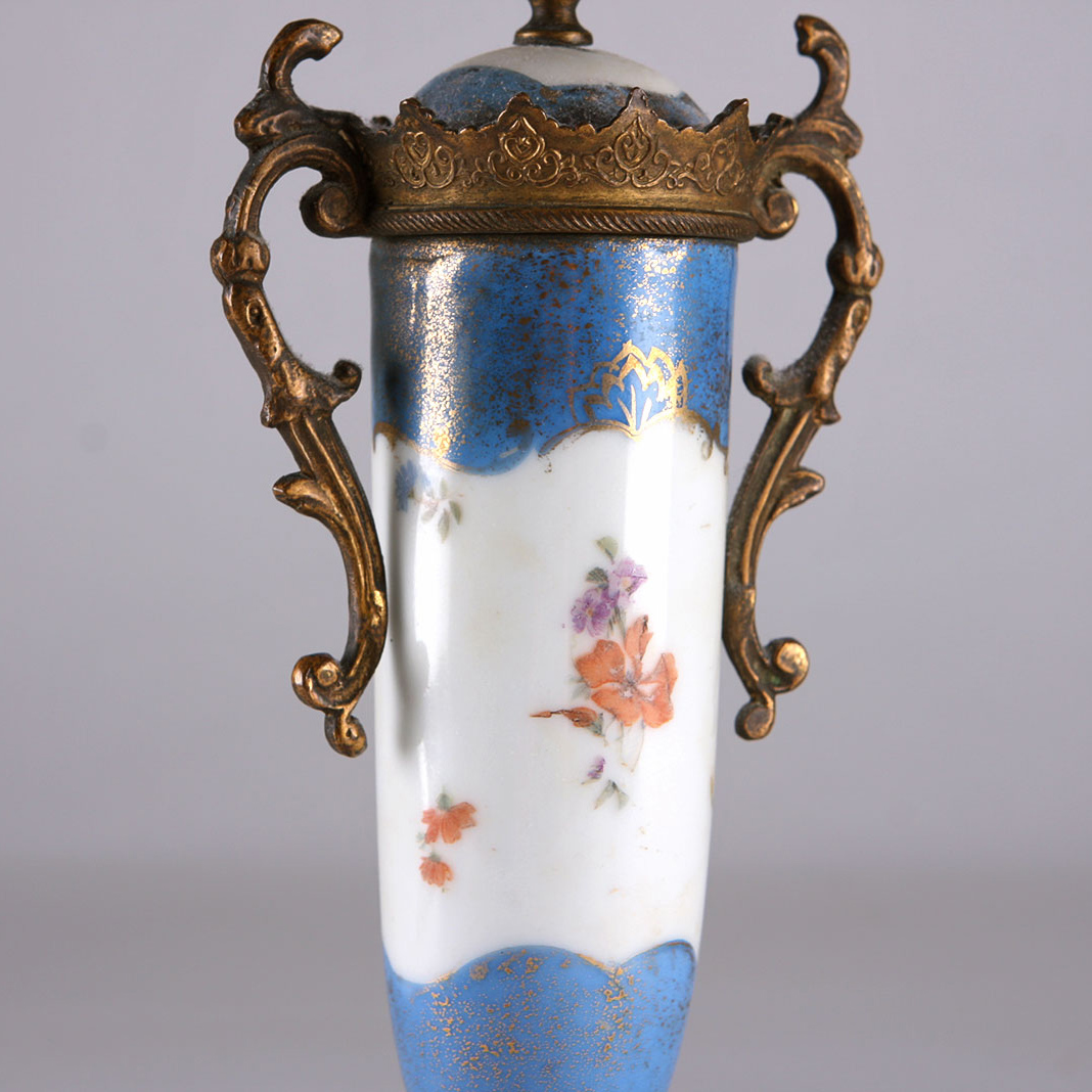 Vintage Vanity Tabletop Hand Painted Pieces