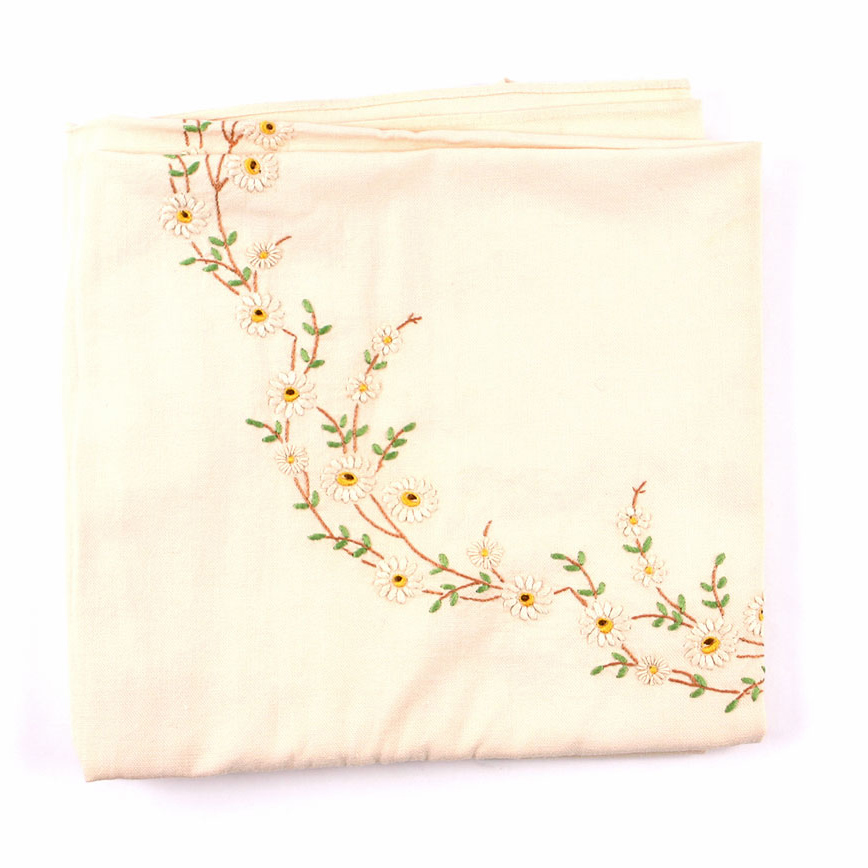 Vintage Card Table Linens