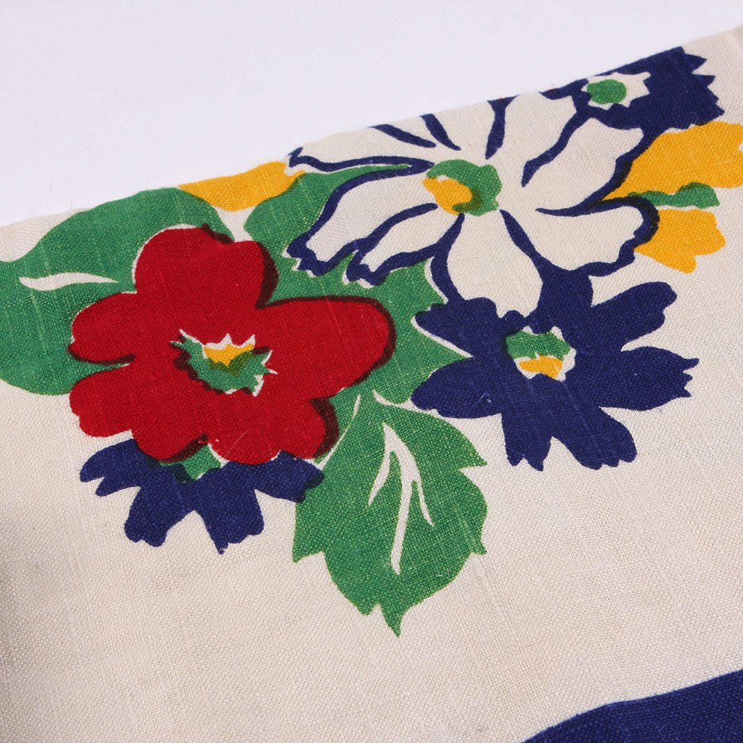 Vintage Card Table Linens