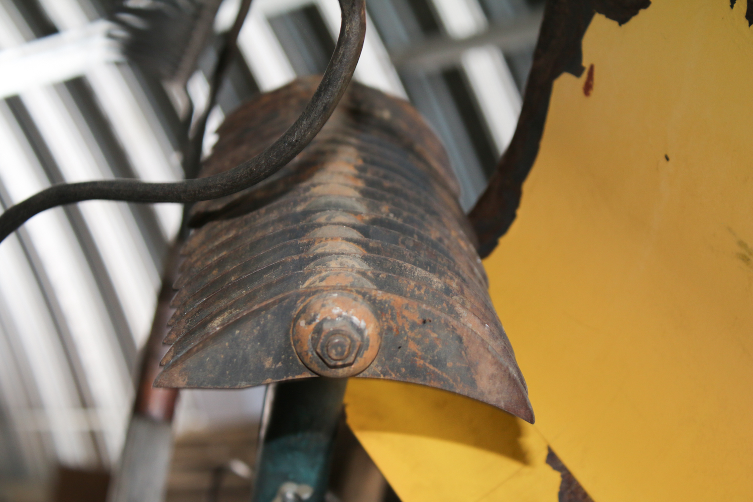 Barrel of Vintage Yard Tools