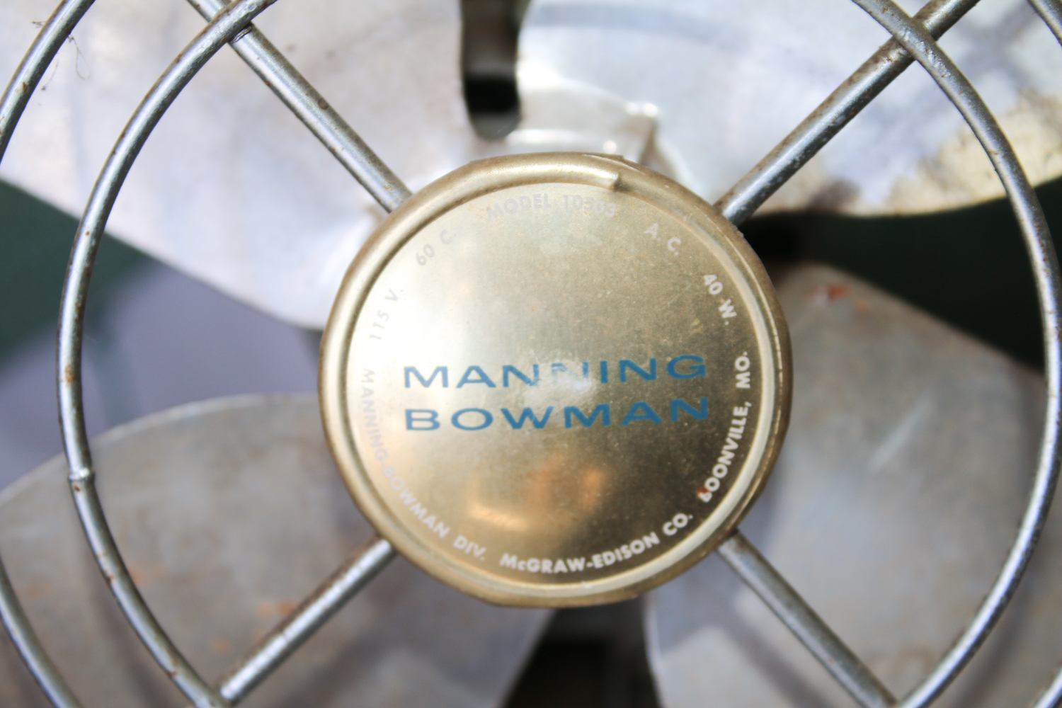 Vintage Fans and Ironing Board