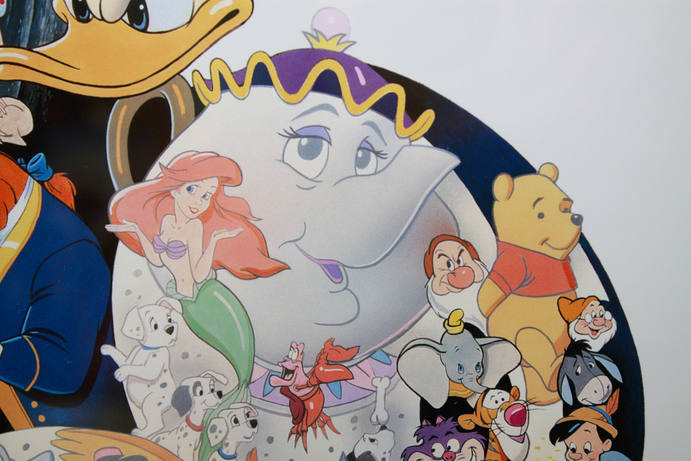Disney Commemorative Serigraph