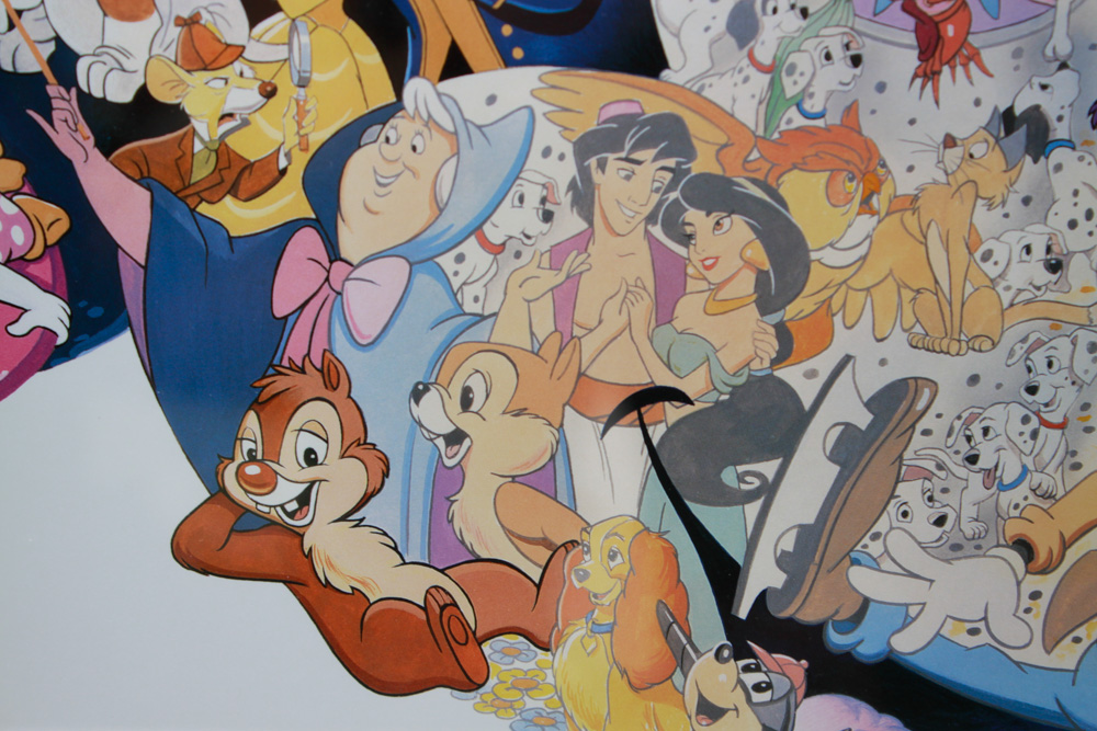 Disney Commemorative Serigraph