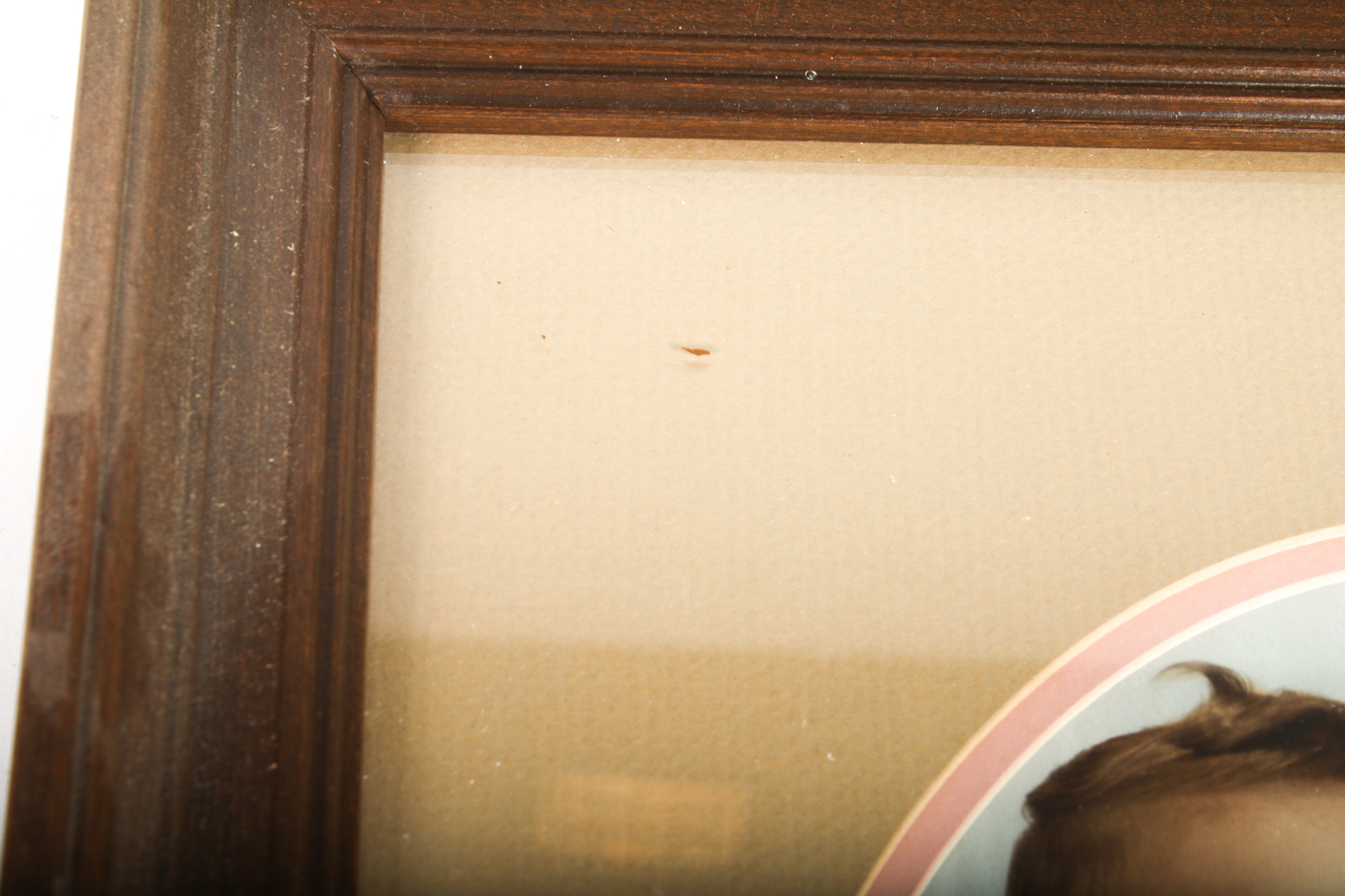 Framed Vintage Baby Photos