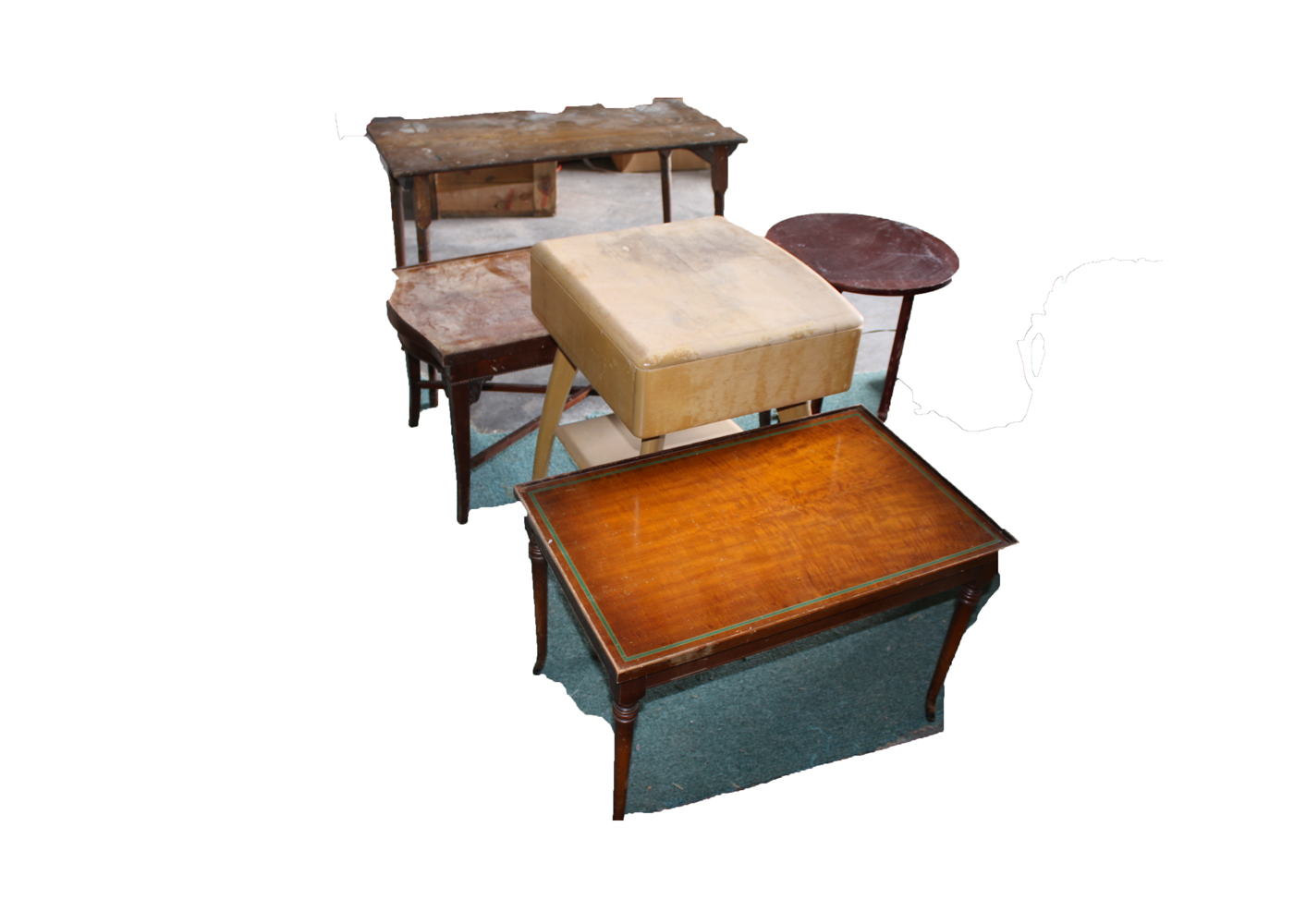 Collection of Vintage Occasional Tables