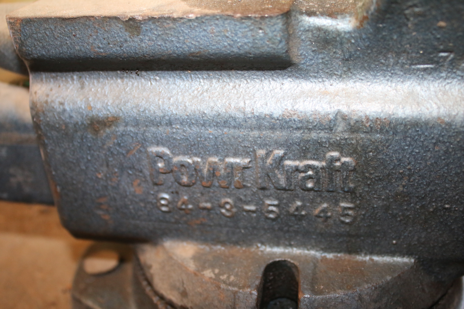 5" Powr Kraft Bench Vise