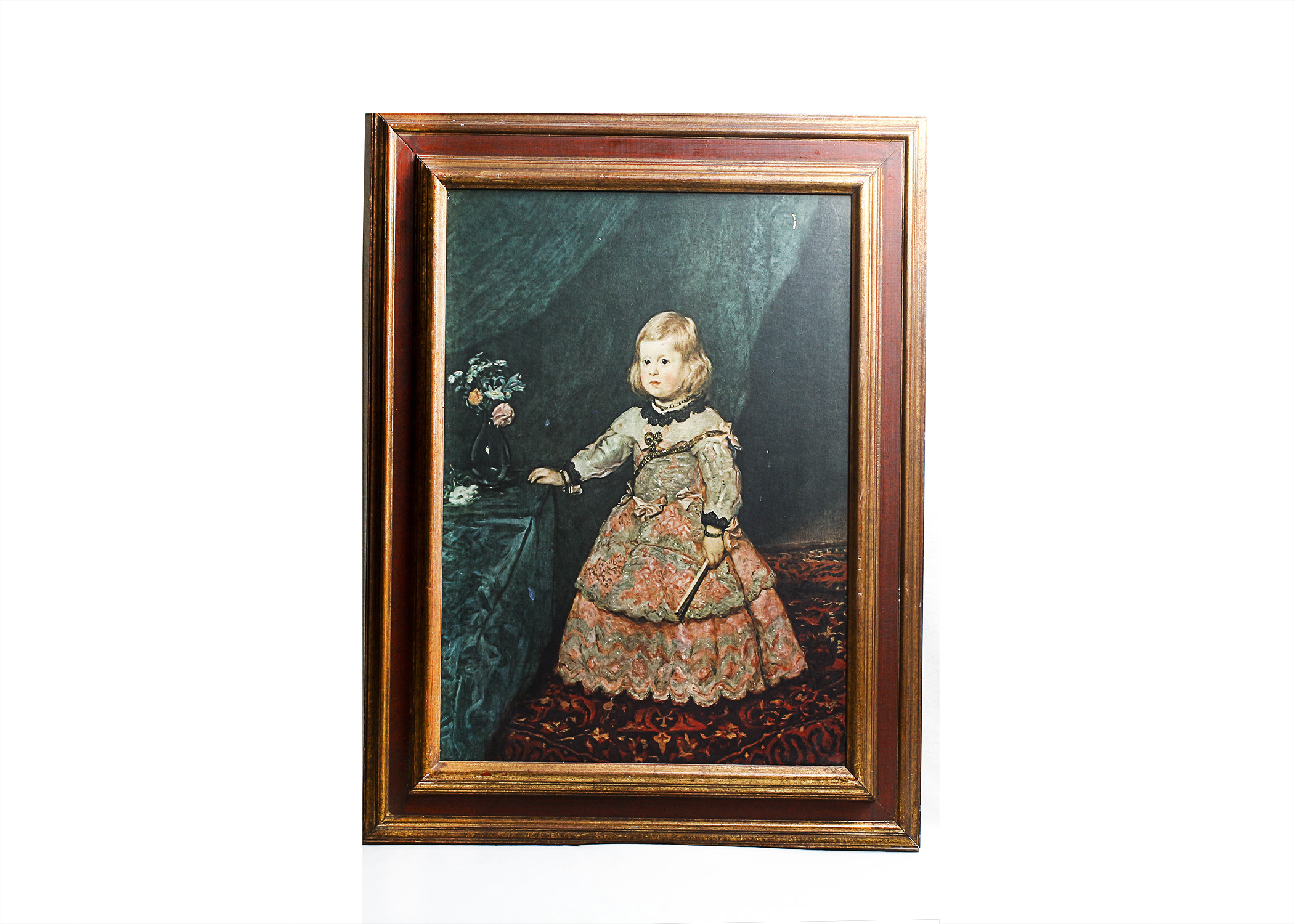 Print of 1654 Velazquez Painting of Princess Margarita Teresa