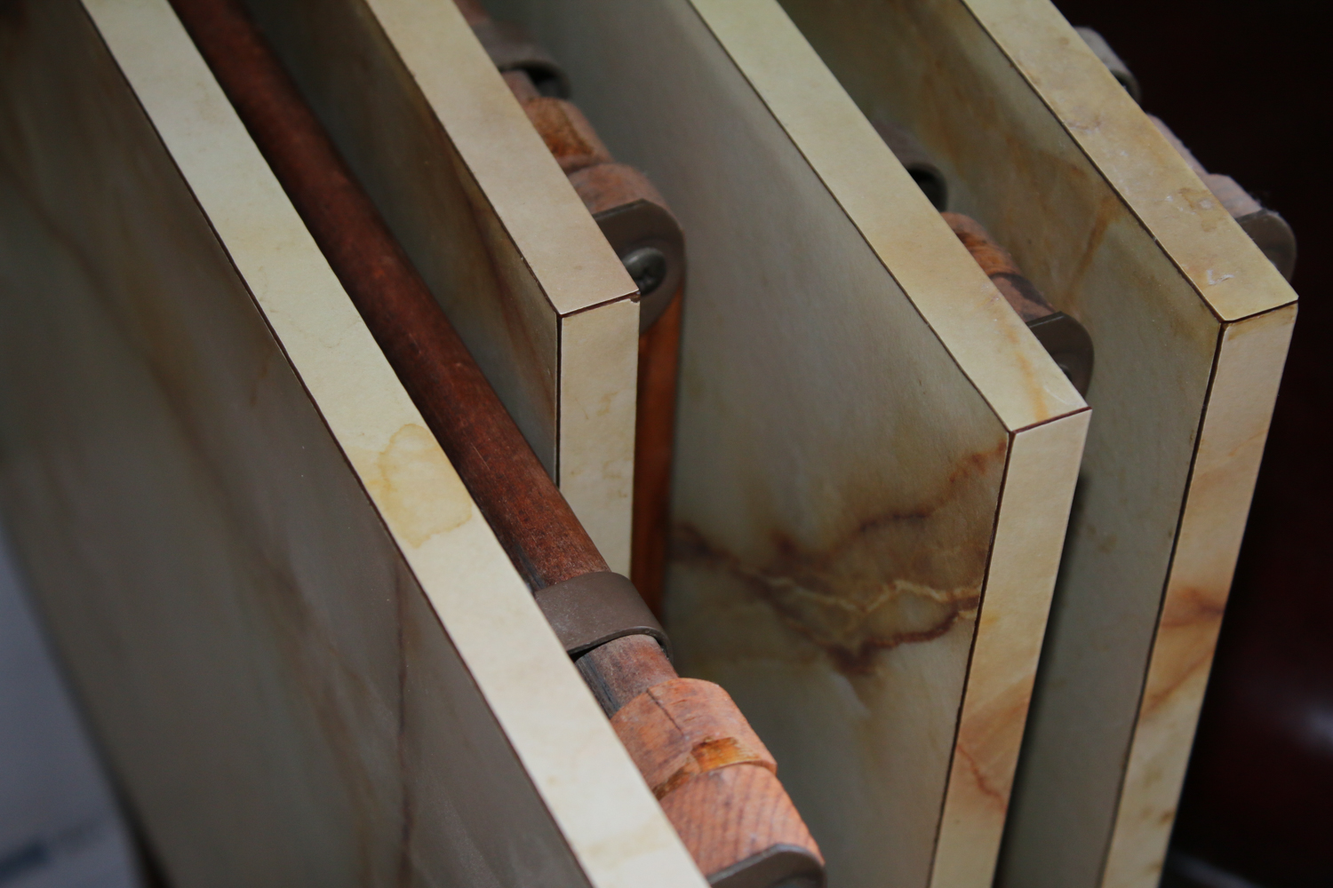 4 Folding Chairs, 4 Retro Folding Wooden TV Tables, 1 Vintage Chair, 1 Vintage Foot Stool