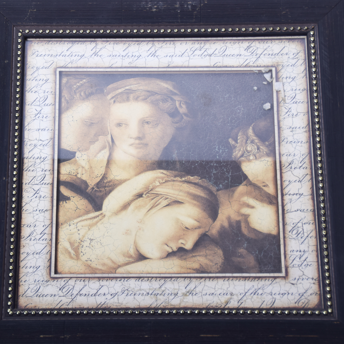 Trio of Sid Dickens Neoclassical Style Framed Art Prints