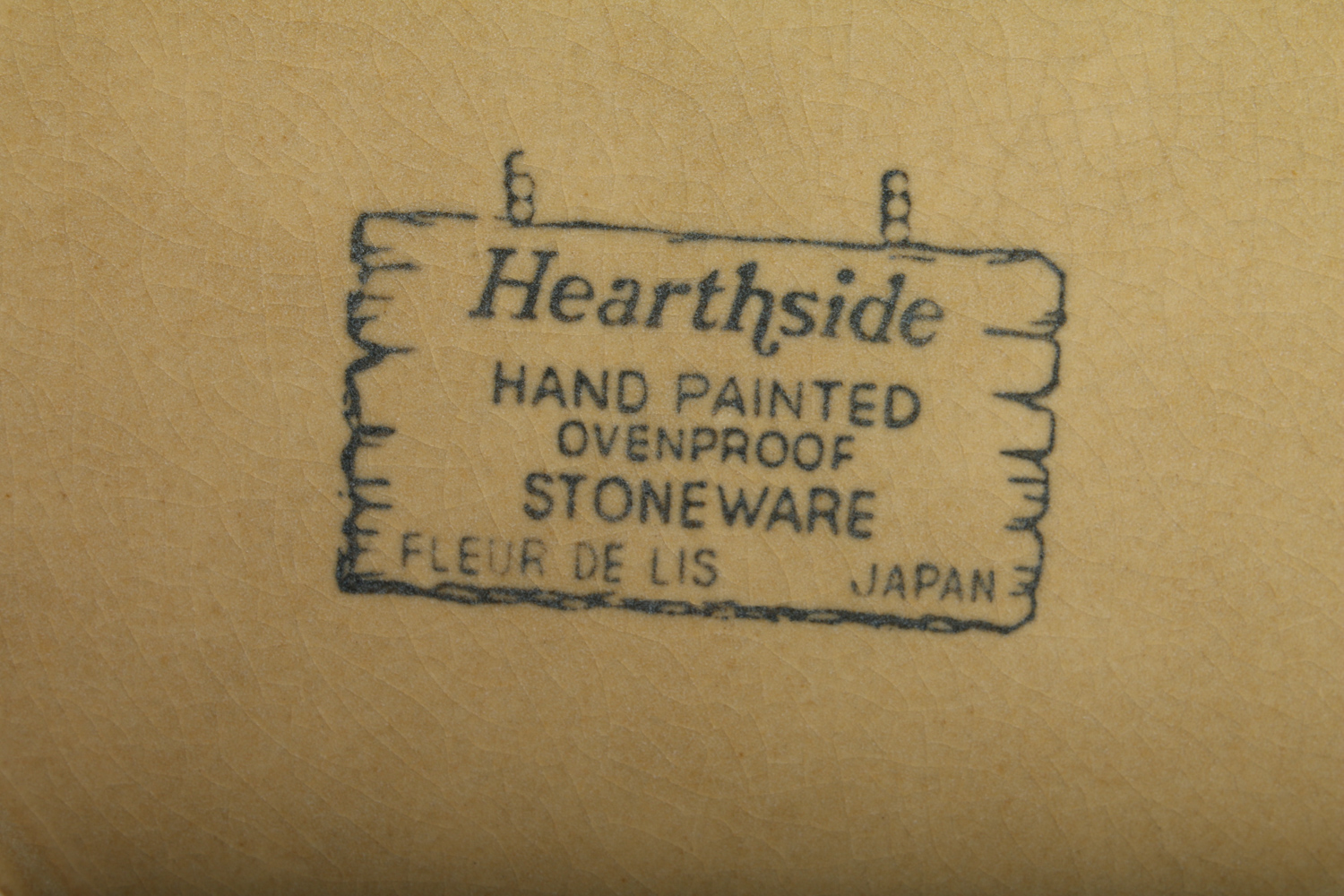 Hearthside Stoneware Dishes - Fleur De Lis