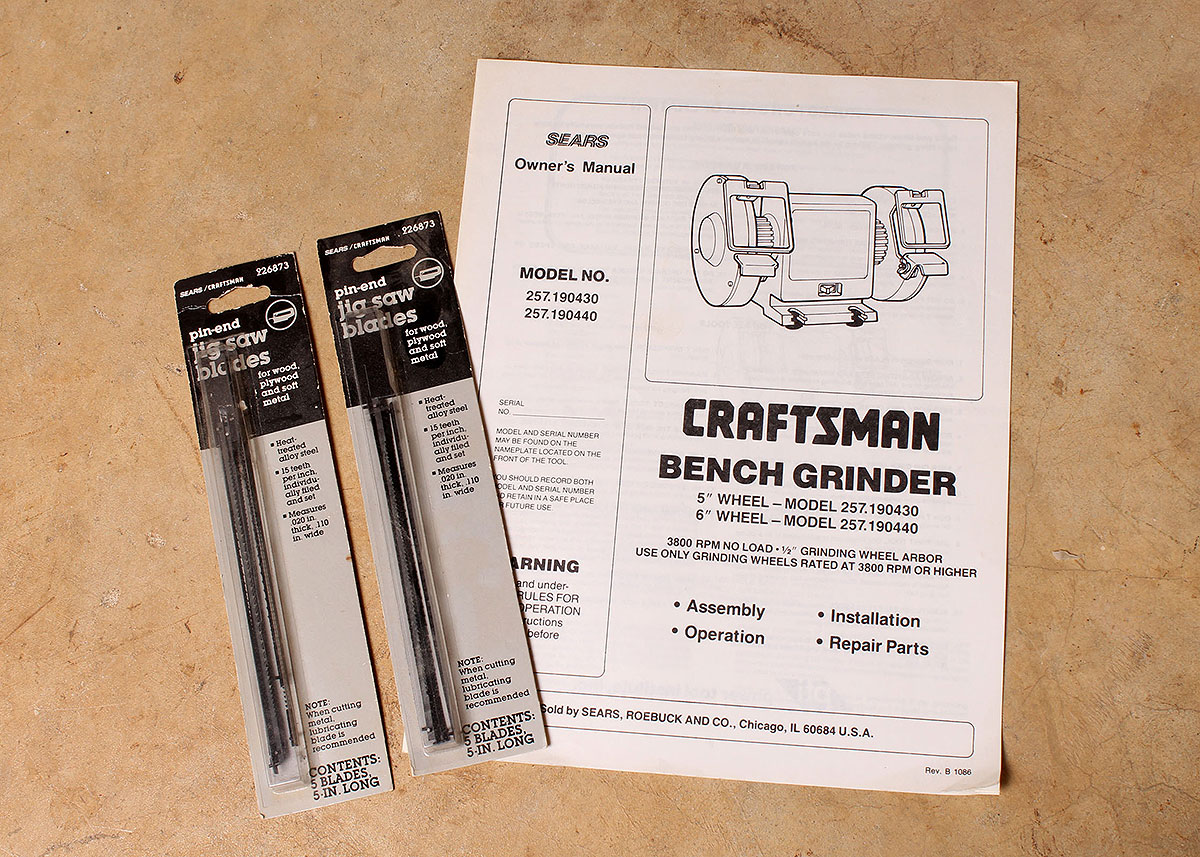 Craftsman Jigsaw and Grinder Pair