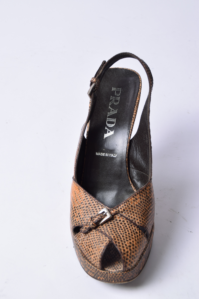 Prada Snakeskin Women's Heels
