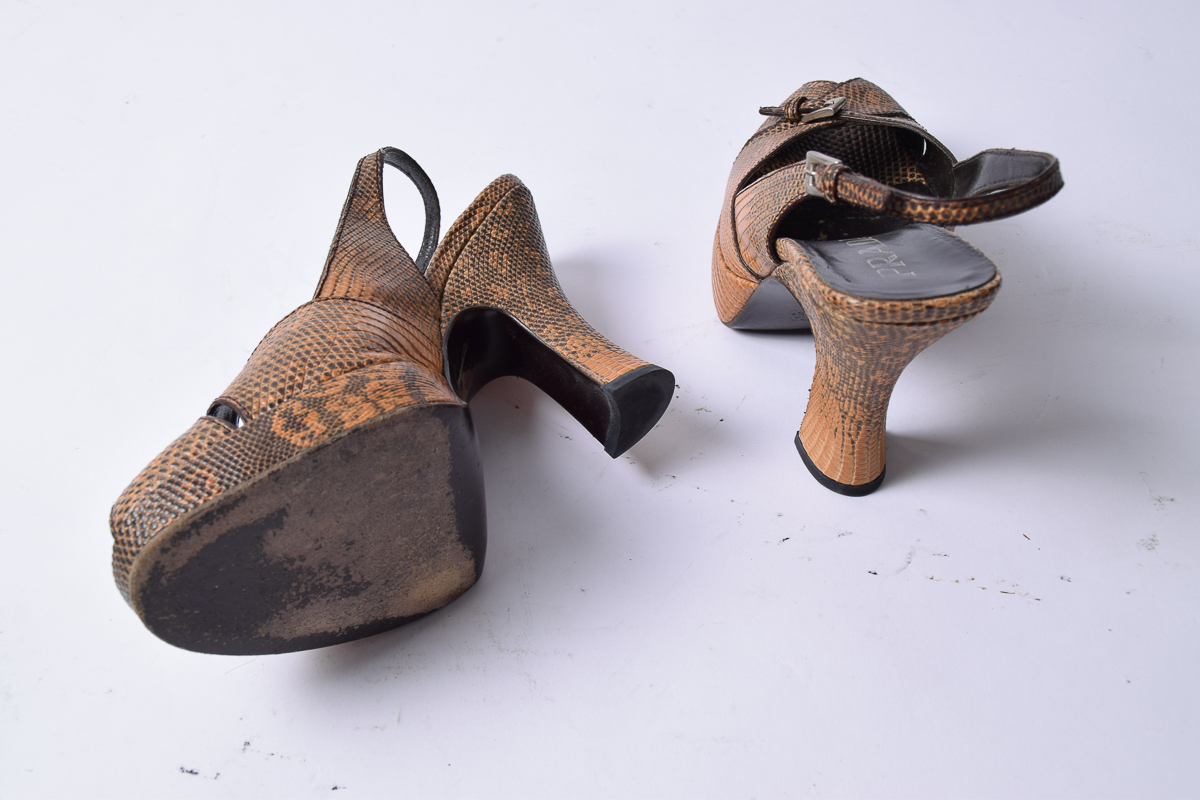 Prada Snakeskin Women's Heels