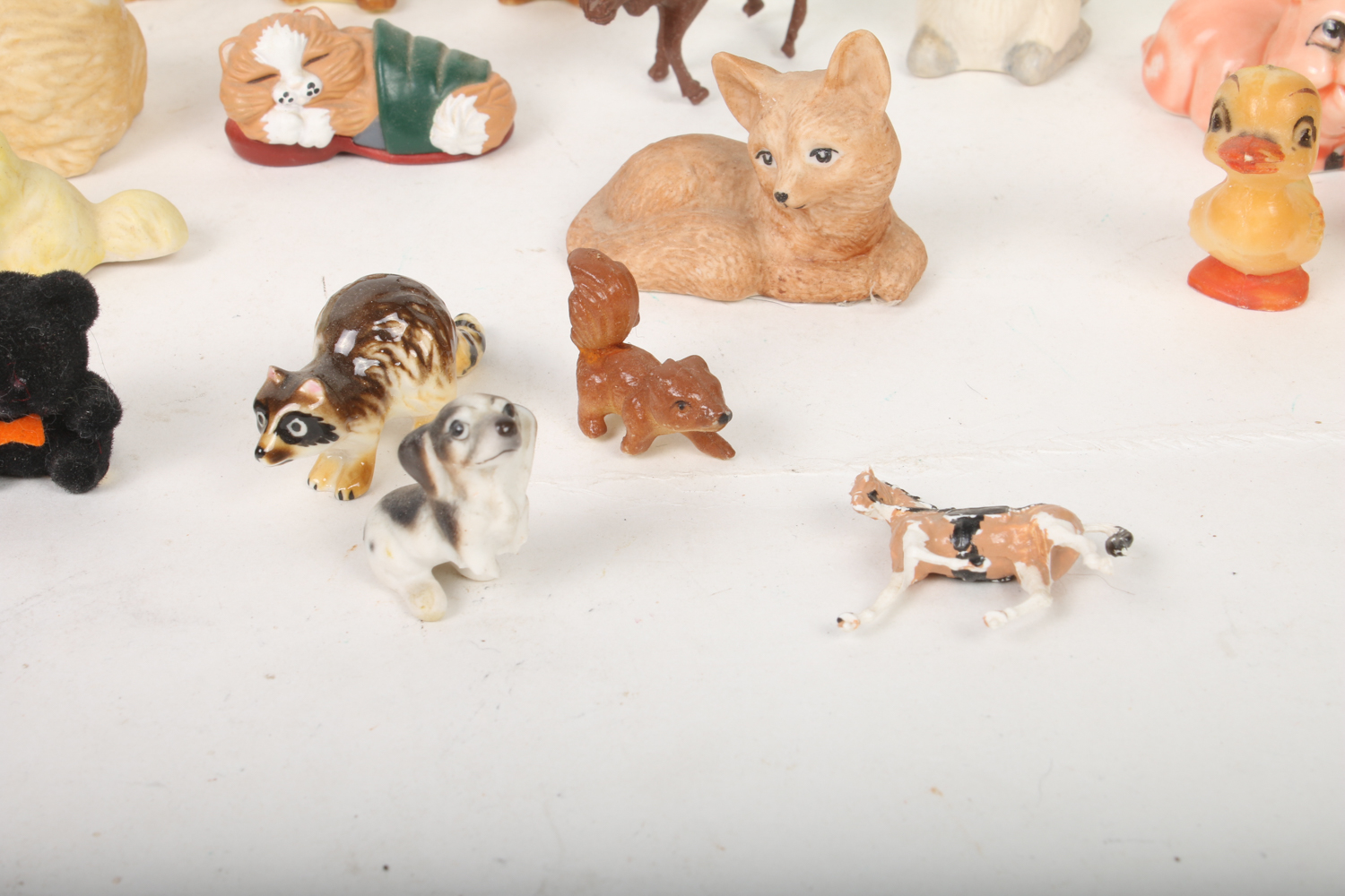 Collection of Tiny Animal Figurines