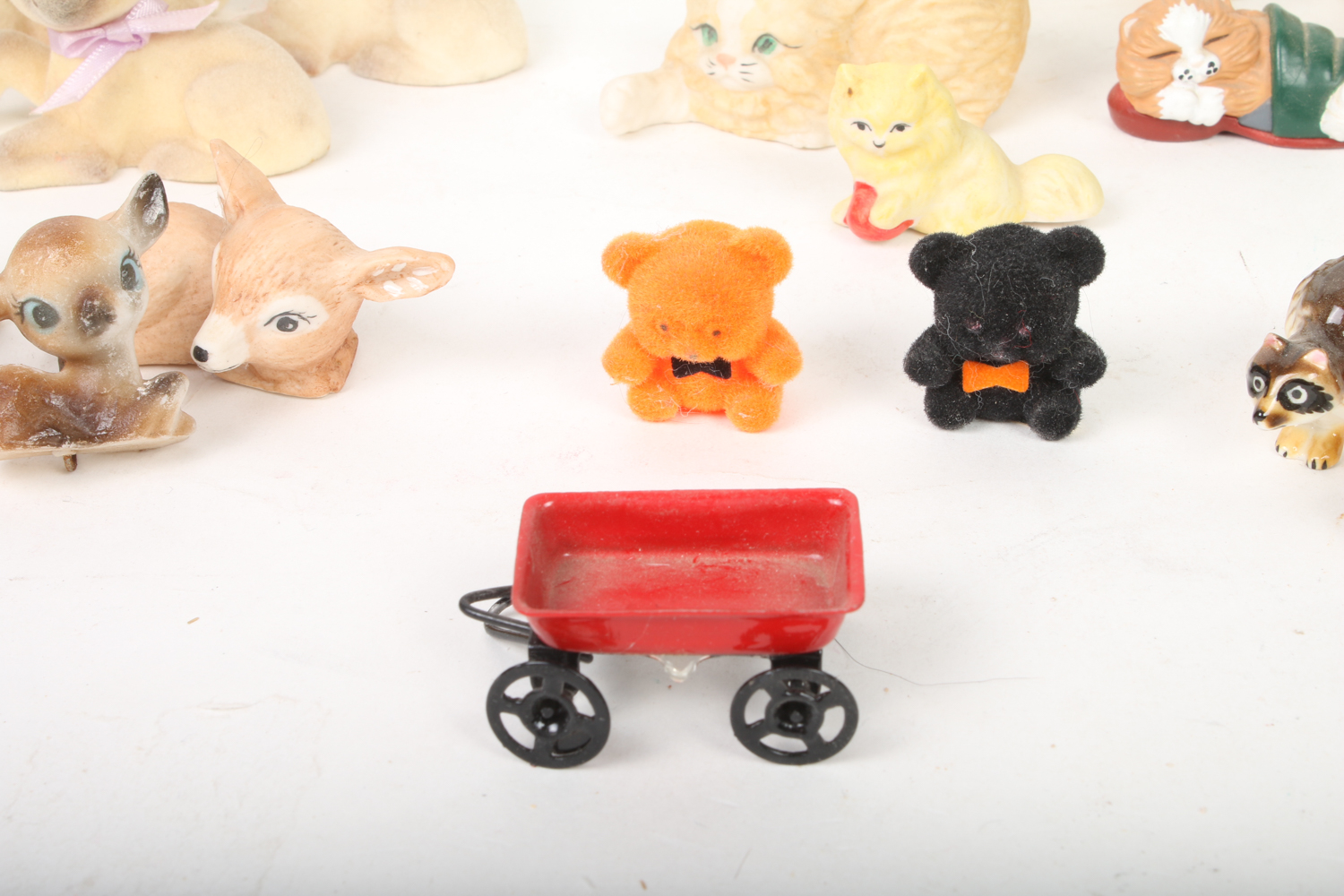 Collection of Tiny Animal Figurines