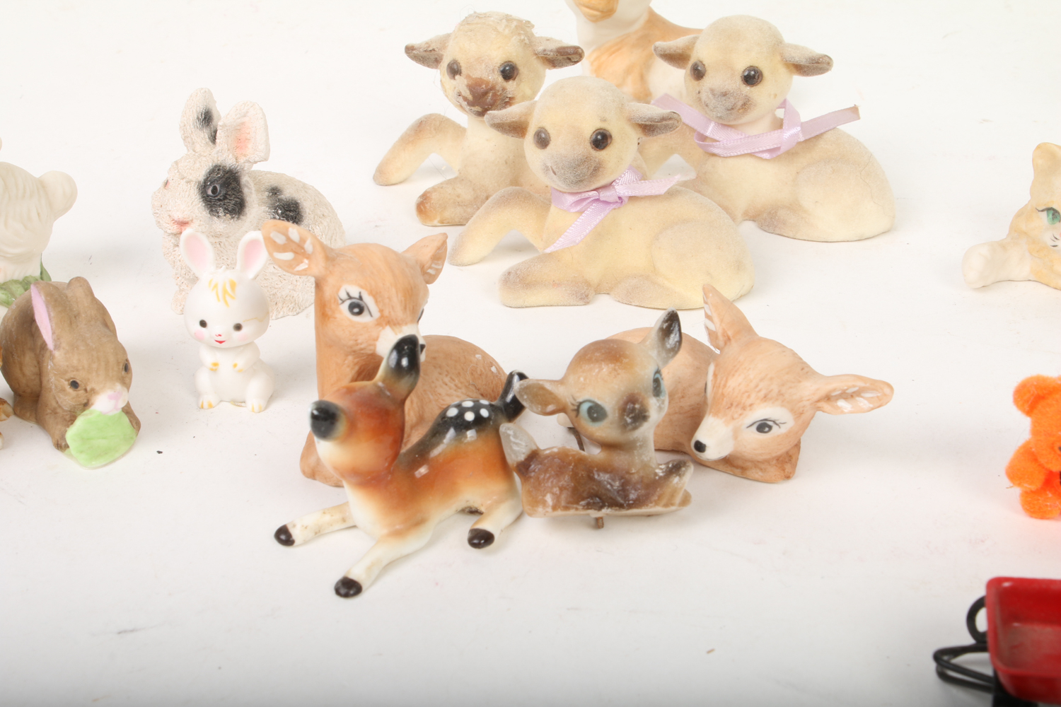 Collection of Tiny Animal Figurines