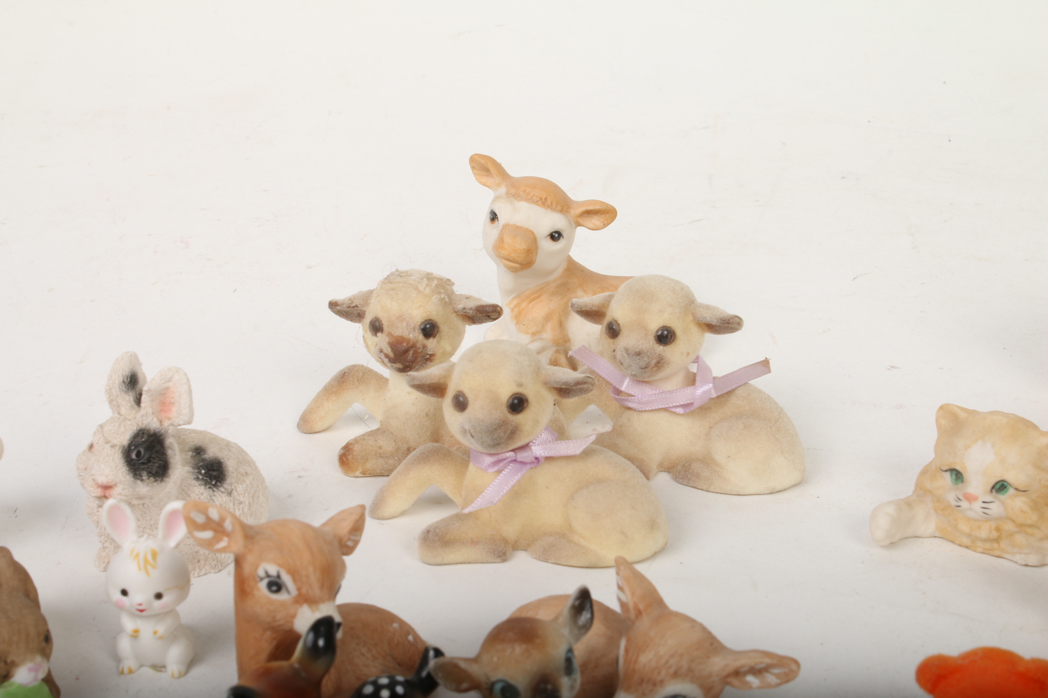 Collection of Tiny Animal Figurines