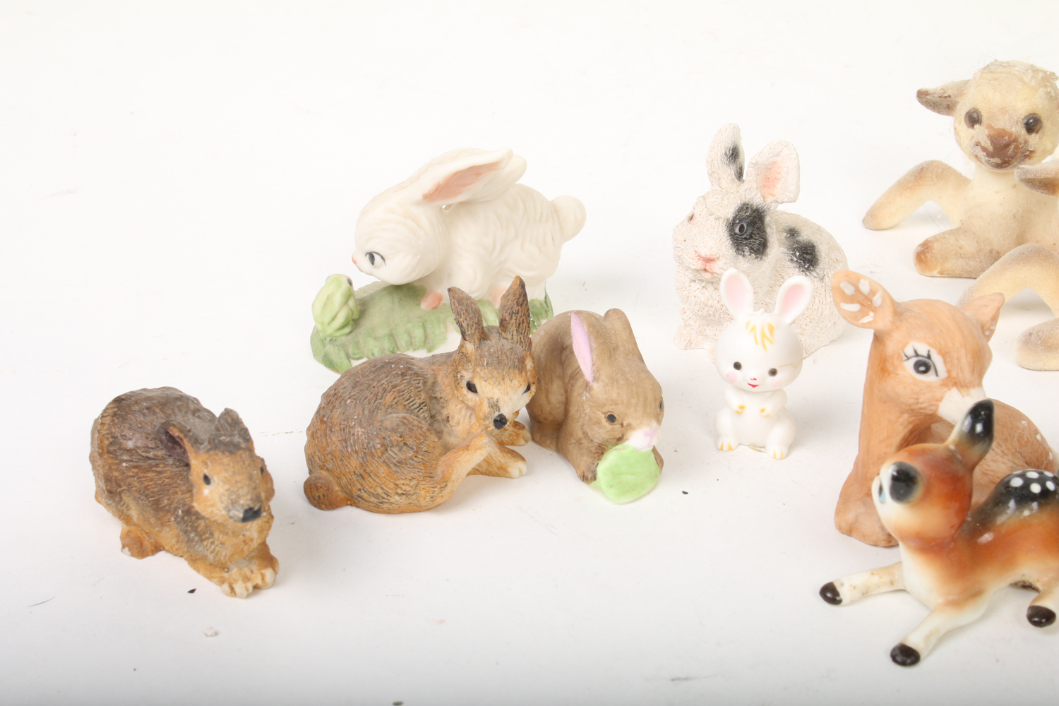 Collection of Tiny Animal Figurines