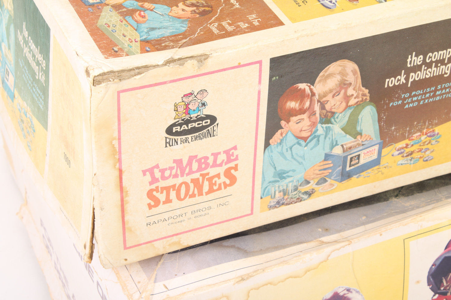 Three Vintage Electric Rock Tumbers