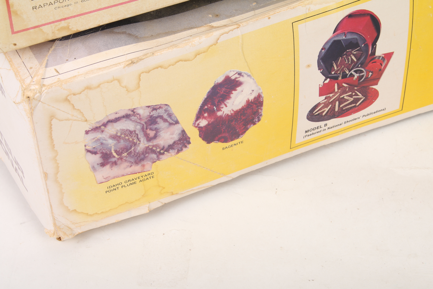 Three Vintage Electric Rock Tumbers