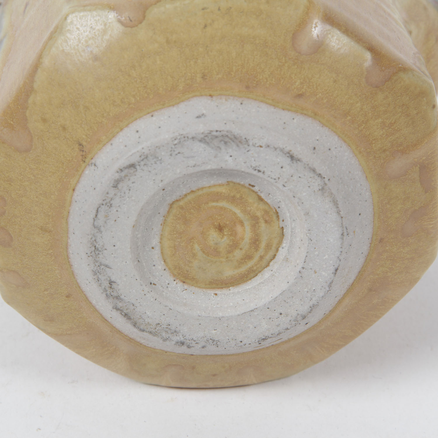 Mid-Century Japanese Pottery Teapot and Cups