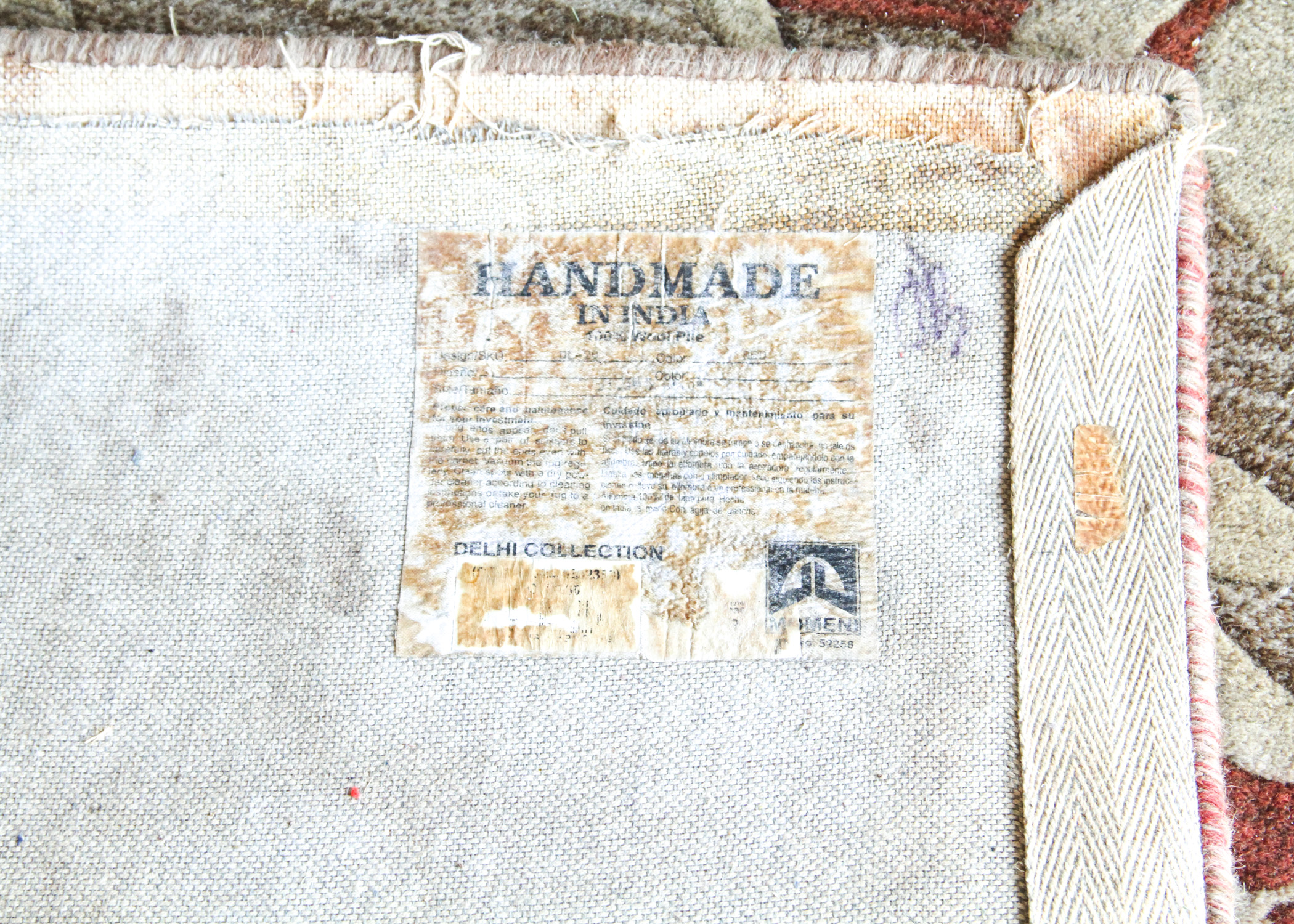 Trio of Handmade Indian Rugs