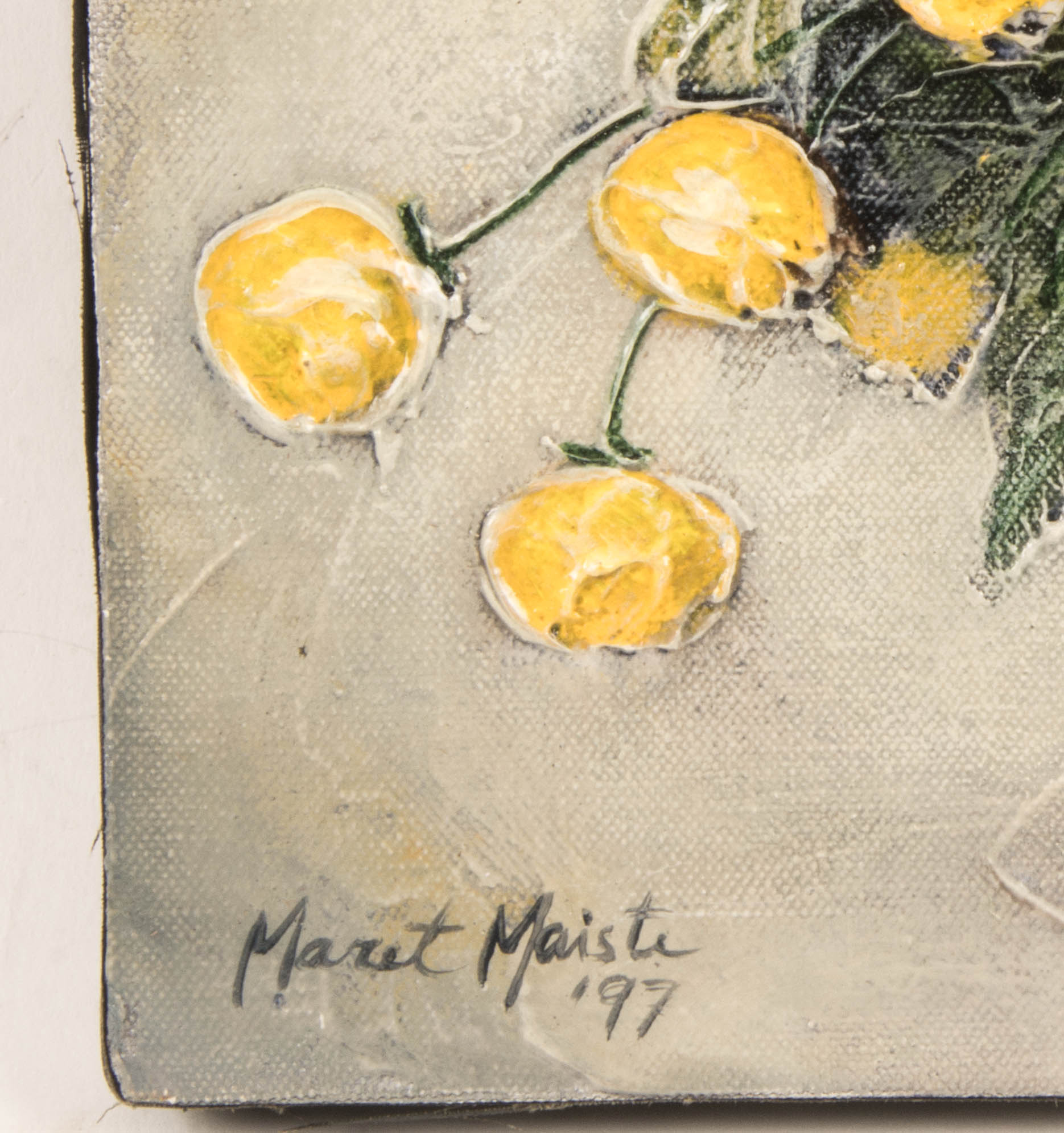 Maret Maiste Acrylic Painting on Canvas