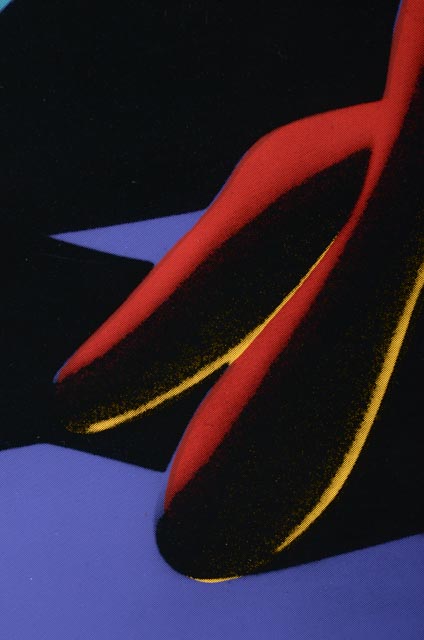 Mark Kostabi Signed Limited Edition Serigraph  "Upwardly Mobile"