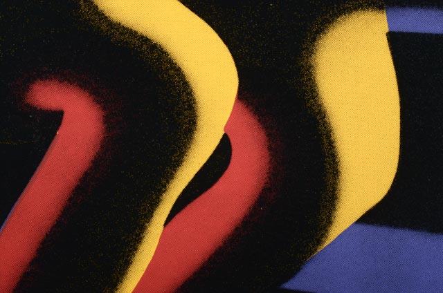 Mark Kostabi Signed Limited Edition Serigraph  "Upwardly Mobile"