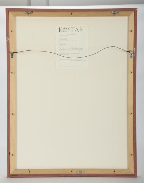 Mark Kostabi Signed Limited Edition Serigraph  "Upwardly Mobile"