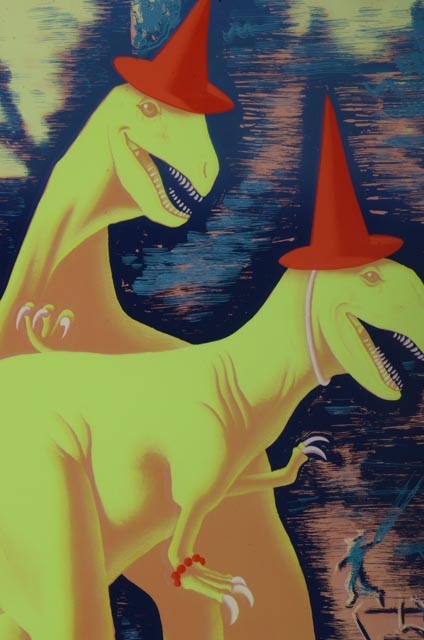 Mark Kostabi Signed Limited Edition Serigraph "Natural History"