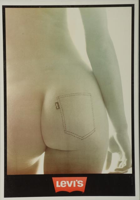 Ida van Bladel 1973 Levi's Poster