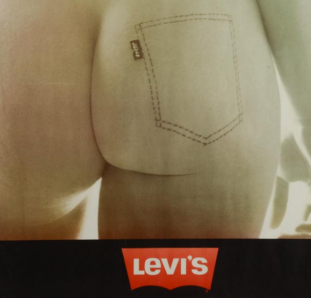 Ida van Bladel 1973 Levi's Poster