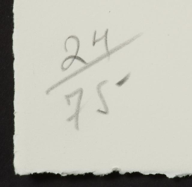 Claes Oldenburg Signed LE Lithograph "Soft Pencil Sharpener"