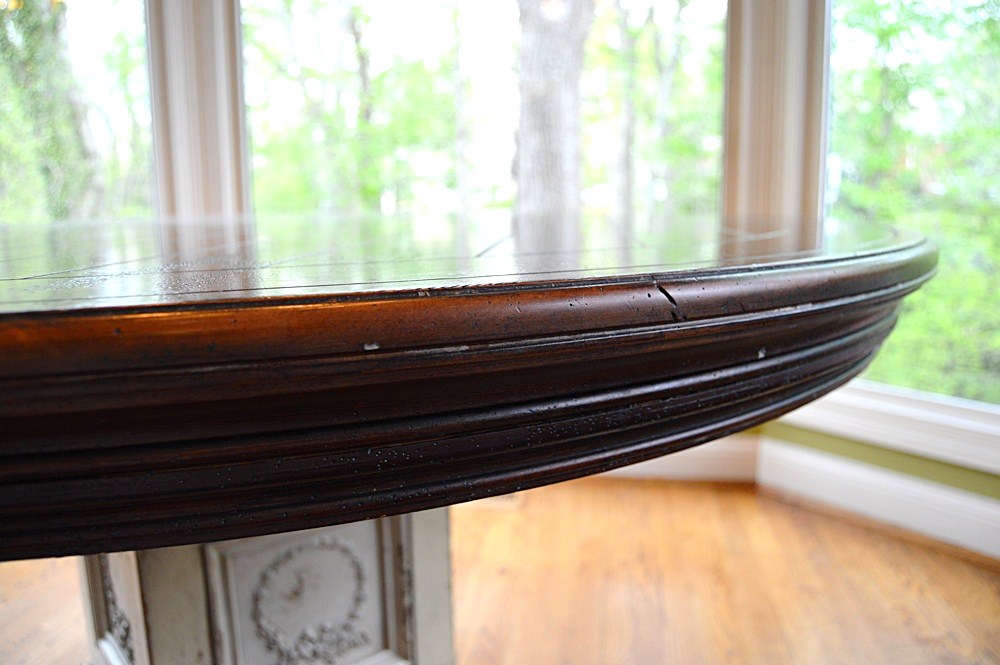 Neoclassic Style Column-Pedestal Dining Table from Habersham Plantation