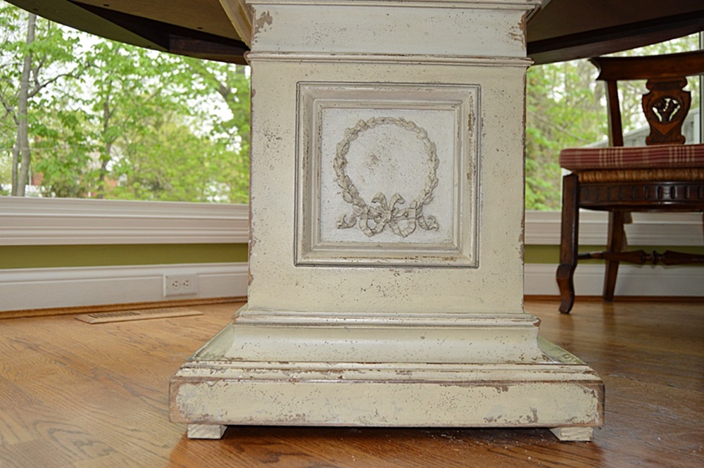 Neoclassic Style Column-Pedestal Dining Table from Habersham Plantation