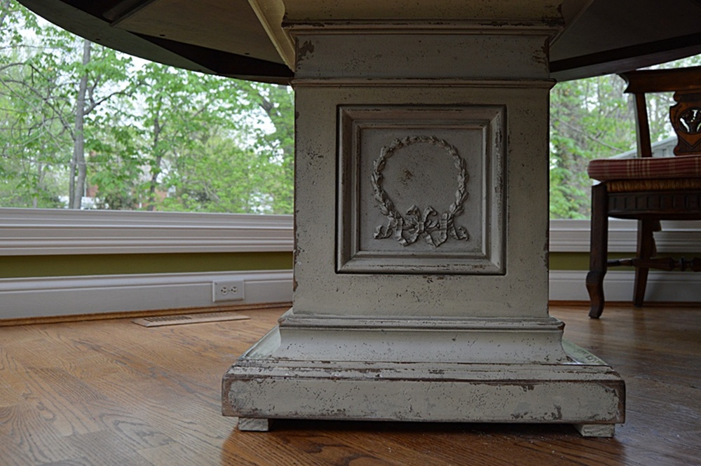 Neoclassic Style Column-Pedestal Dining Table from Habersham Plantation