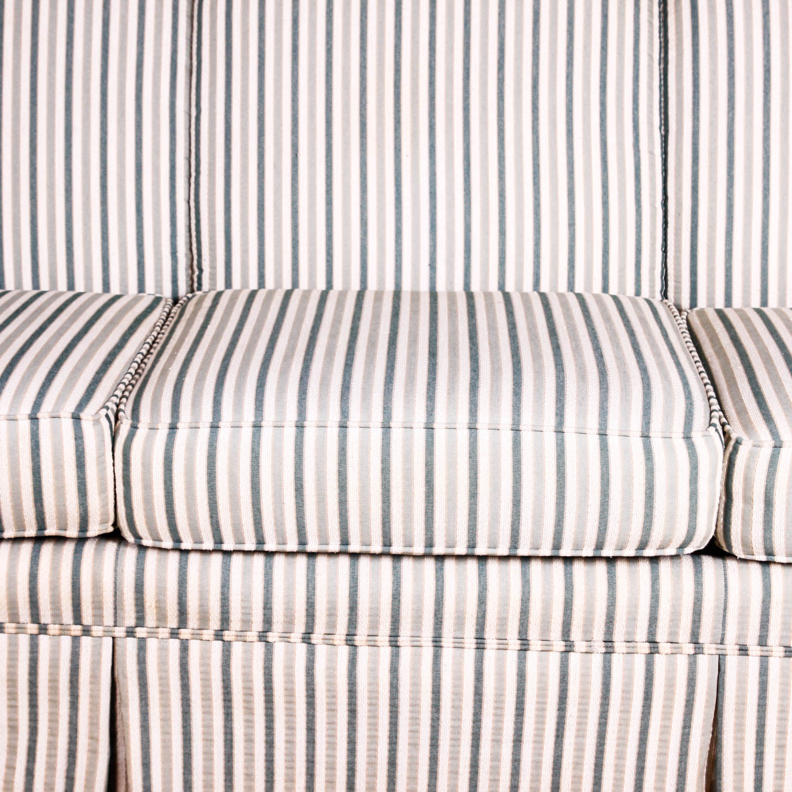 Broyhill Striped Sofa
