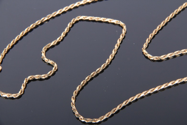 14K Yellow and Rose Gold Necklace