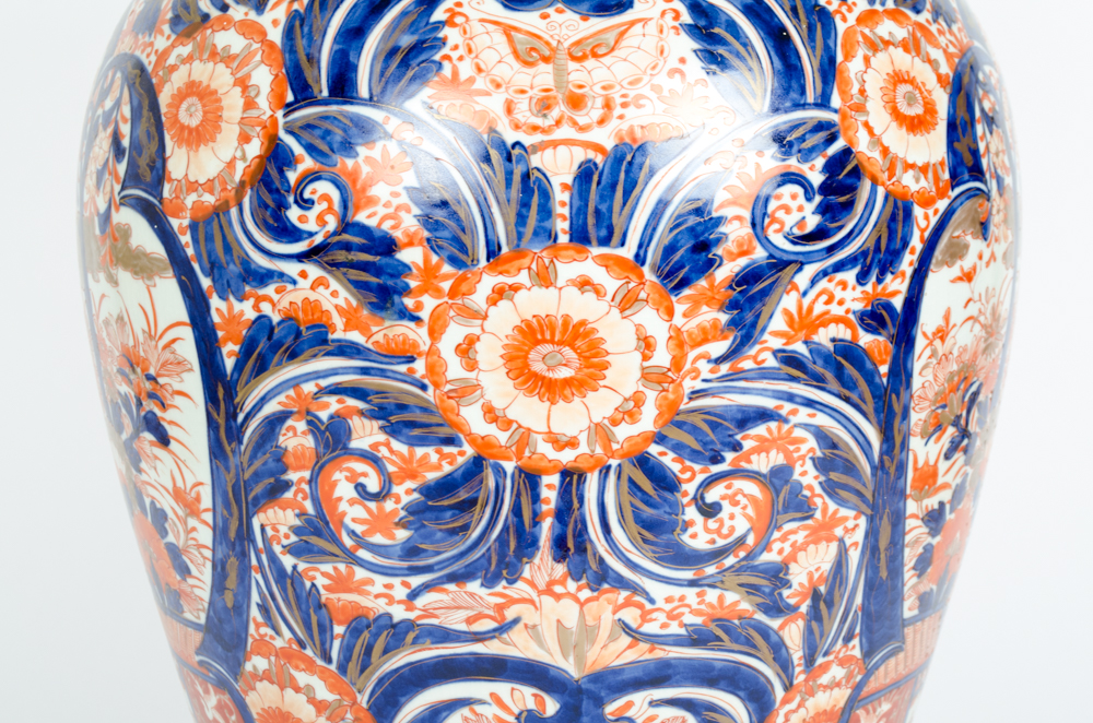 Vintage Imari Style Vase