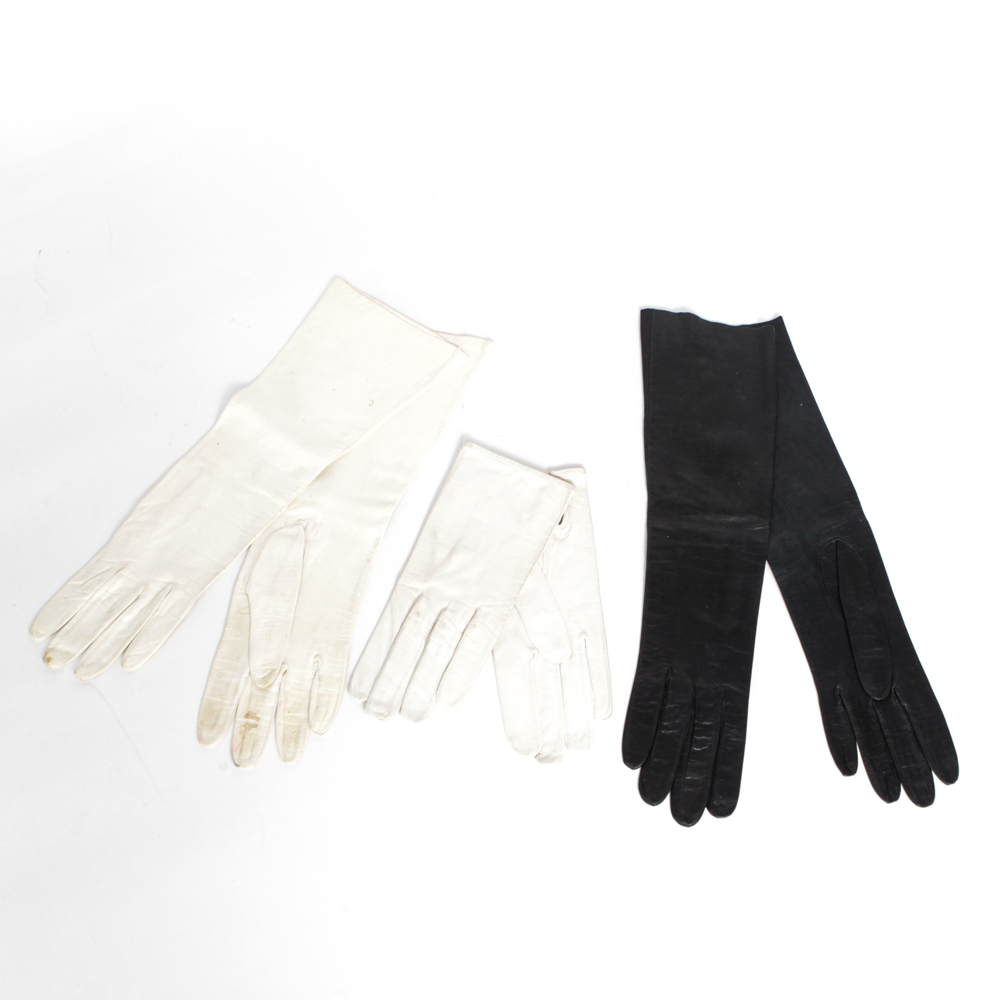 Collection of Vintage Leather Gloves