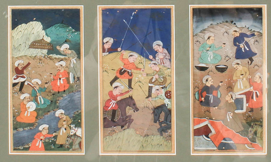 Indo-Persian Gouache Paintings