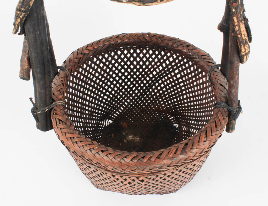 Vintage Baskets and Woven Decor