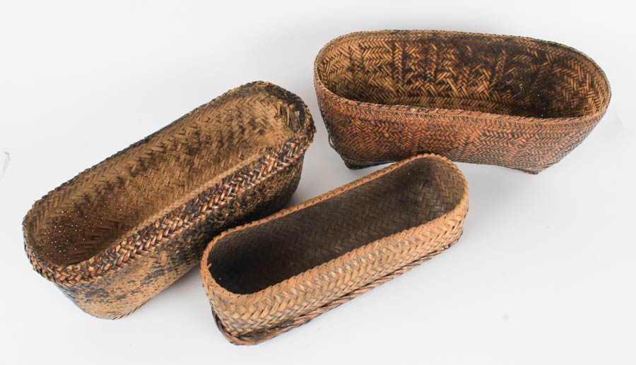 Vintage Baskets and Woven Decor